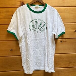 Vintage Elmwood Avenue festival of the arts “staff” Buffalo New York tee shirt L